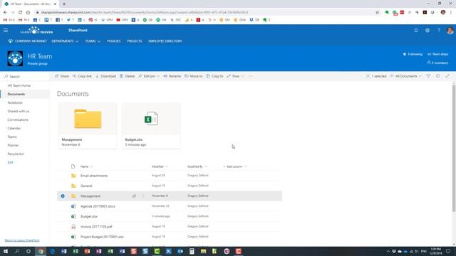 How to pin files and folders in SharePoint Online смотреть онлайн
