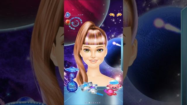 Space Girl Salon - Makeup and Dress Up Kids Games - Peachy Games LLC смотреть онлайн