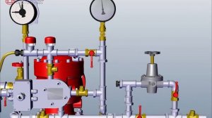Узел управления спринклерный воздушный (ЗАО «ПО «Спецавтоматика»)