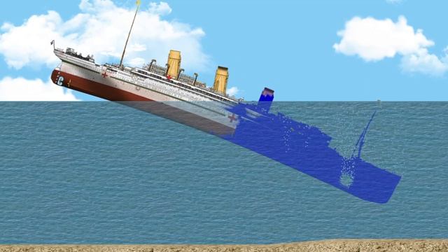 Sinking H.M.H.S. Britannic Floating Sandbox смотреть онлайн