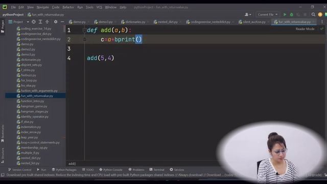 Functions with Return Statement in Python | Python Tutorials for Beginners #lec73 смотреть онлайн