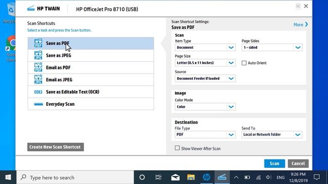 Numérisation depuis le bac d'alimentation sur une imprimante HP sous Windows avec HP Scan смотреть онлайн