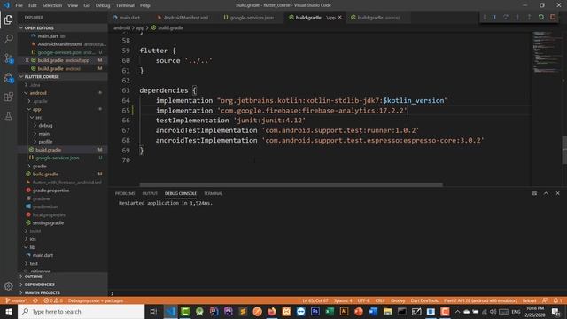 1 - Flutter Advance : Connect With Firebase and Fix All Bugs [ Arabic ] смотреть онлайн