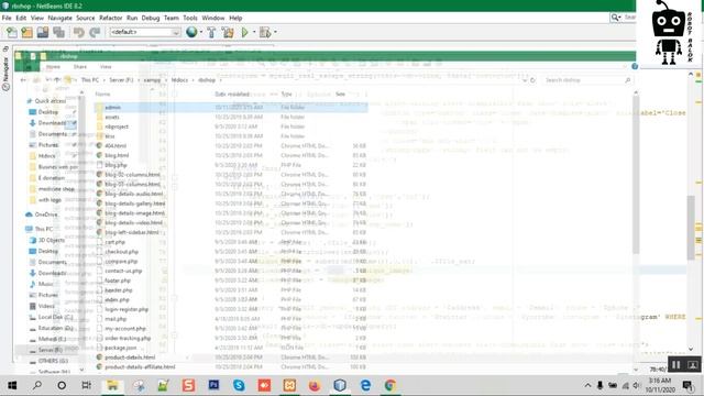 How to update logo in MySQL from PHPMyAdmin using PHP|Ecommerce website project|Part 9|Robot Balok смотреть онлайн