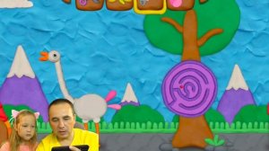 КАК открыть ЭТУ ДВЕРЬ? НЕ МОЖЕМ попасть ДОМОЙ! ПАПА и ДОЧКИ наша Пластилиновая ИГРА 12 ЗАМКОВ!