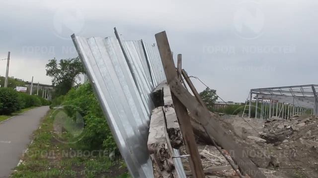 Кемеровский ураган докатился до Новокузнецка смотреть онлайн