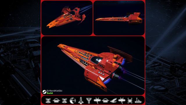 No Mans Sky - 35 Red Base Color Ships! In Euclid Galaxy - With Glyphs! смотреть онлайн