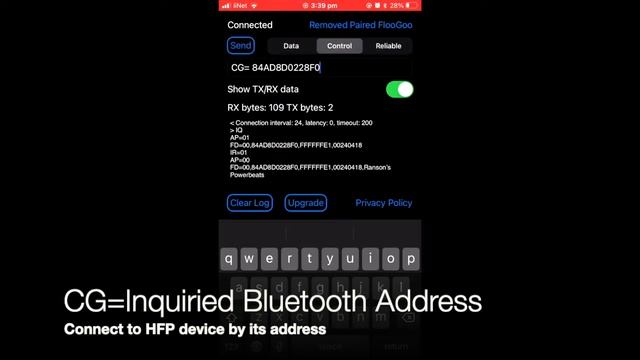 Control Bluetooth HFP Audio Gateway on FMB100 from an iPhone смотреть онлайн