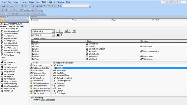 Learn Excel -Video 41- VBA How to display Each sheet name смотреть онлайн