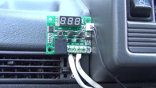 Цифровой терморегулятор W1209 Dc 12 В обзор/настройка смотреть онлайн