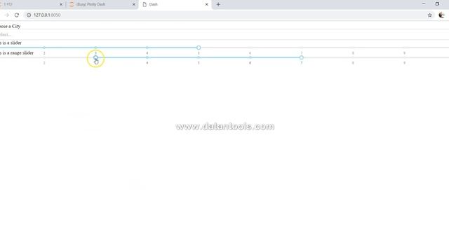 How to Create Range Slider in Plotly Dash | Plotly Dash Tutorial Part -12 смотреть онлайн