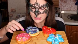 Мукбанг ПОНЧИКИ Данкин Донатс/MUKBANG DUNKIN DONATS