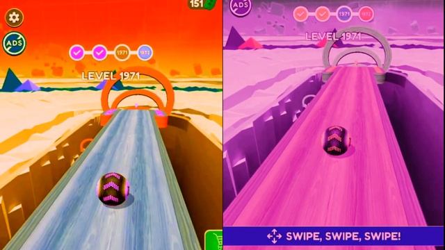 Going Balls VS Color Ball VS Reverse Balls SpeedRun Gameplay IOS Android Walkthrough All Levels 196