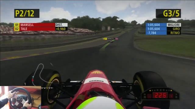 F1 2013 Gameplay ITA Logitech G27 - Sfida scenario Classic #06 - Ferrari 1996 Brands Hatch смотреть онлайн