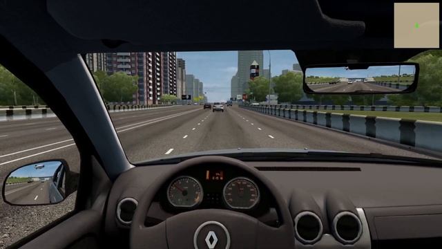 Renault Duster 2010 | City Car Driving Gameplay смотреть онлайн