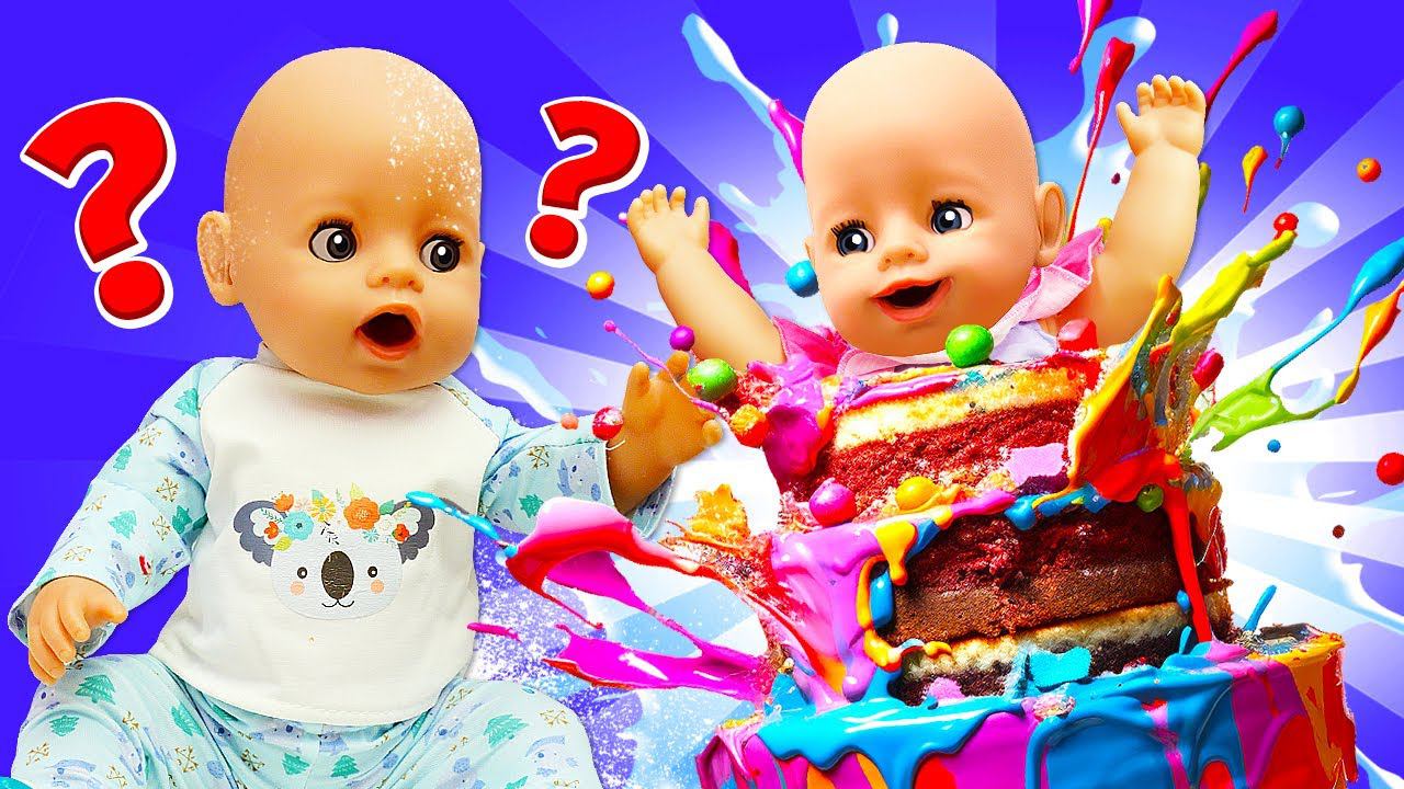 Беби Бон Эмили готовит пирог из Плей До – Игры в куклы для девочек смотреть онлайн