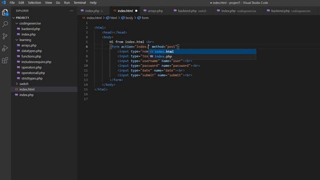 How to get or post data from html forms in php? смотреть онлайн