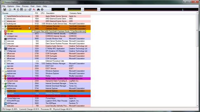Optimize And Speedup Windows - Task Process Explorer