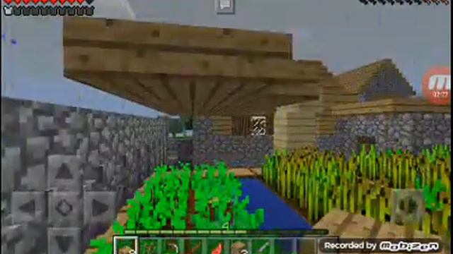 Первая игра в Майнкрафт!! смотреть онлайн