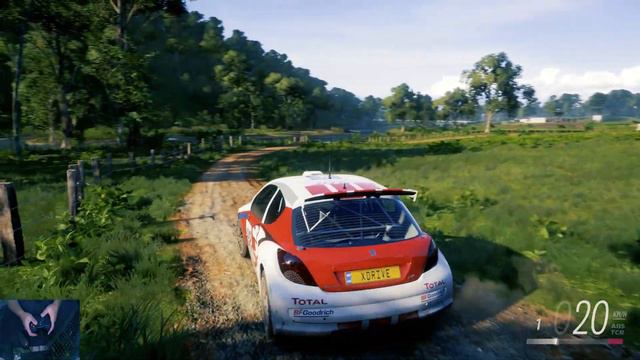 Peugeot 207 rally | Forza Horizon 5 | logitech gamepad f310 смотреть онлайн