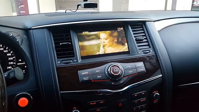 Nissan Patrol 2015 цифровое телевидение, mirroring смотреть онлайн