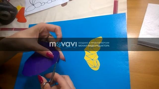 мозаика из кусочков цветной бумаги смотреть онлайн