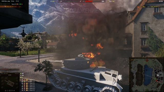 Показываю скилл в турнирах на VK 30.01(P) в WOT! смотреть онлайн