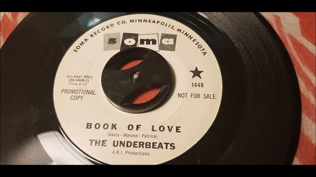 The Underbeats - Book Of Love - 1966 Garage - SOMA 1449 смотреть онлайн