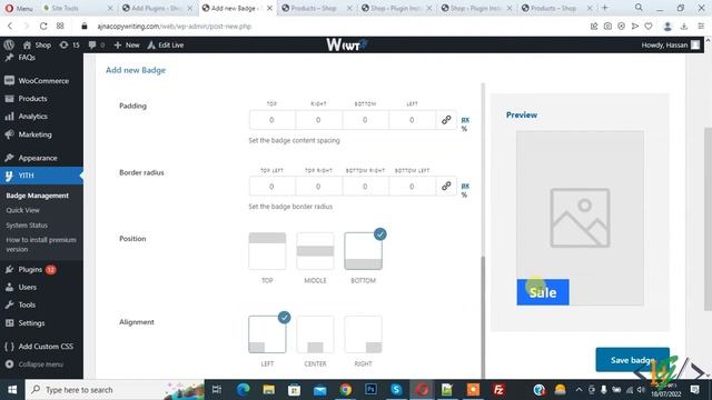 How to Create Custom Badges for Products in WooCommerce | YITH WooCommerce Badge Management смотреть онлайн