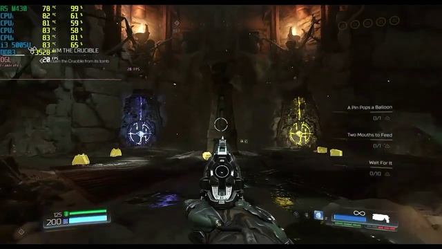 DOOM | Amd Radeon R5 M430/R5 M330 + i3-5005U + 4GB RAM смотреть онлайн