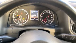 VW Tiguan reset flat tyre indicator. TPMS light solved