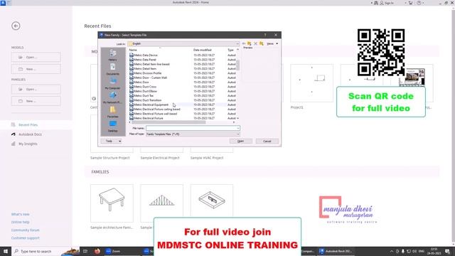 PREVIEW REVIT 2024 MEP SESSION 06 FAMILY CREATION PART01 TAMIL смотреть онлайн