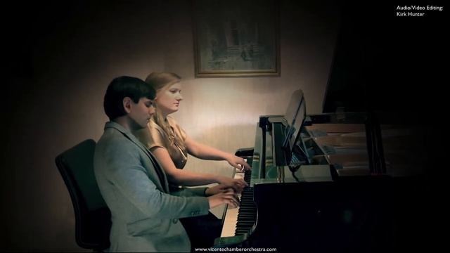 Vieness Piano Duo Plays Brahms (Hungarian Dances), Bach (BWV 208), Dvořák (op. 59) And Tchaikovsky