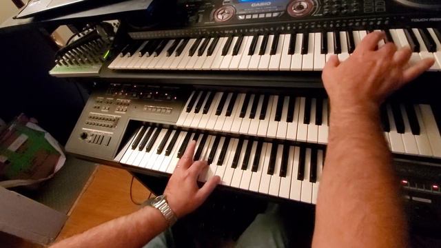 midley organ Yamaha ME50 keyboard Casio Bruno Laporte смотреть онлайн