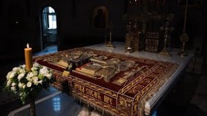 Вечерня с выносом Плащаницы