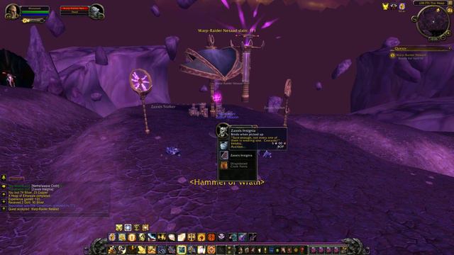 Quest 1140: Warp-Raider Nesaad (WoW, human, paladin) смотреть онлайн