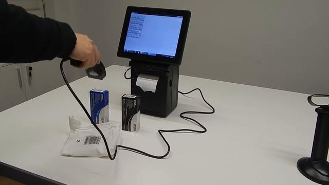 Lector Código de Barras Posiflex CD-3860 Shadow смотреть онлайн