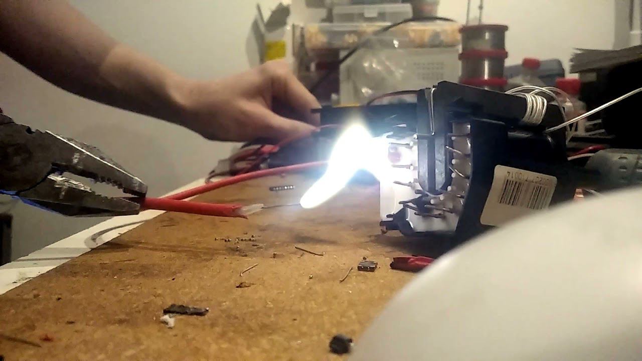ZVS Flyback arcing смотреть онлайн