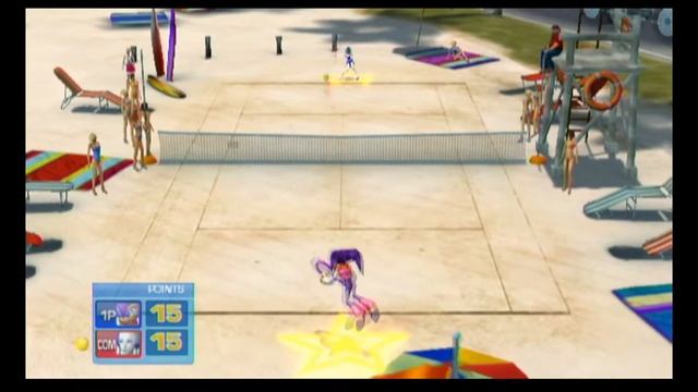 Sega Superstars Tennis Gameplay - Wii - 1080p HD смотреть онлайн
