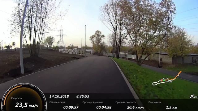 Трасса в Марьино 14.10.2018 смотреть онлайн