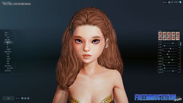 ArcheAge 3.0: Dwarf Female Character Creation (F2P Korea) смотреть онлайн