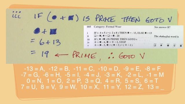 ArithmeCode Integer-Logic - sample solution смотреть онлайн