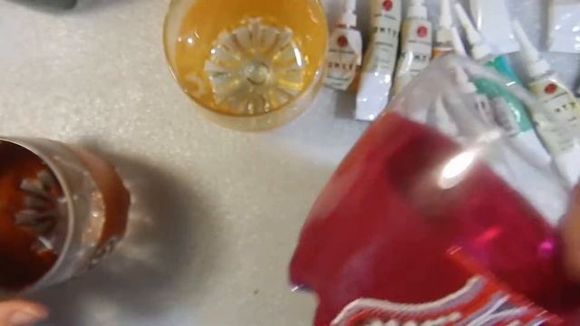 Набор стеклянных стаканов. Точечная роспись. Мастер класс. смотреть онлайн
