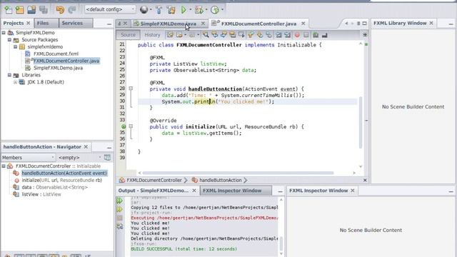 Monet: Scene Builder in NetBeans IDE смотреть онлайн