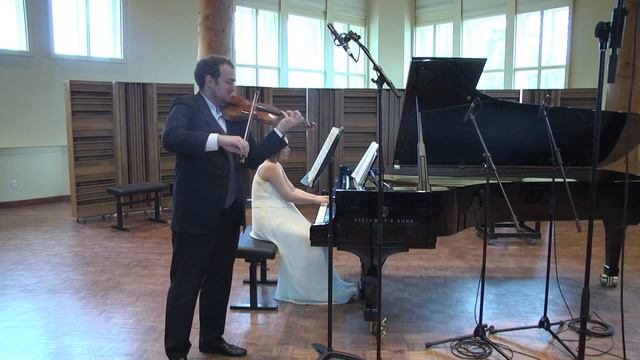 Shea-Kim Duo, Beethoven Sonata for violin and piano No. 8, 2nd mov смотреть онлайн