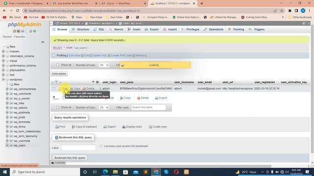 How to Change WordPress admin Password from database 21 смотреть онлайн