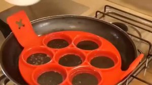 Как быстро пожарить оладьи, супер удобная силиконовая форма