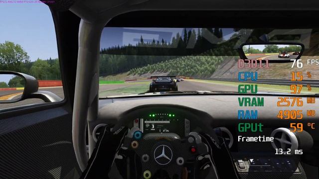 GeForce GTX 1650 SUPER -- Intel Core i5-9400F -- Assetto Corsa Benchmark смотреть онлайн