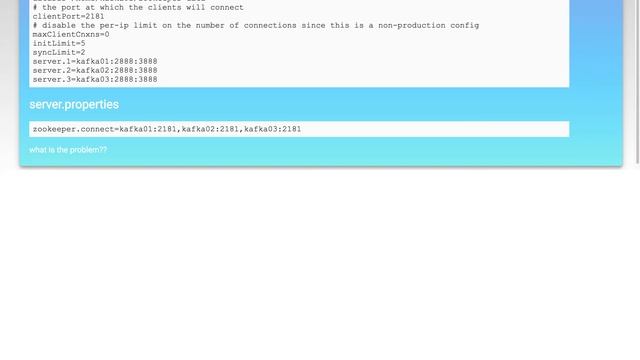 kafka Missing required configuration "zookeeper.connect" which has no default value смотреть онлайн