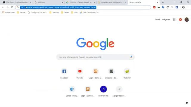 WebGoat - Sql Injection Advanced смотреть онлайн